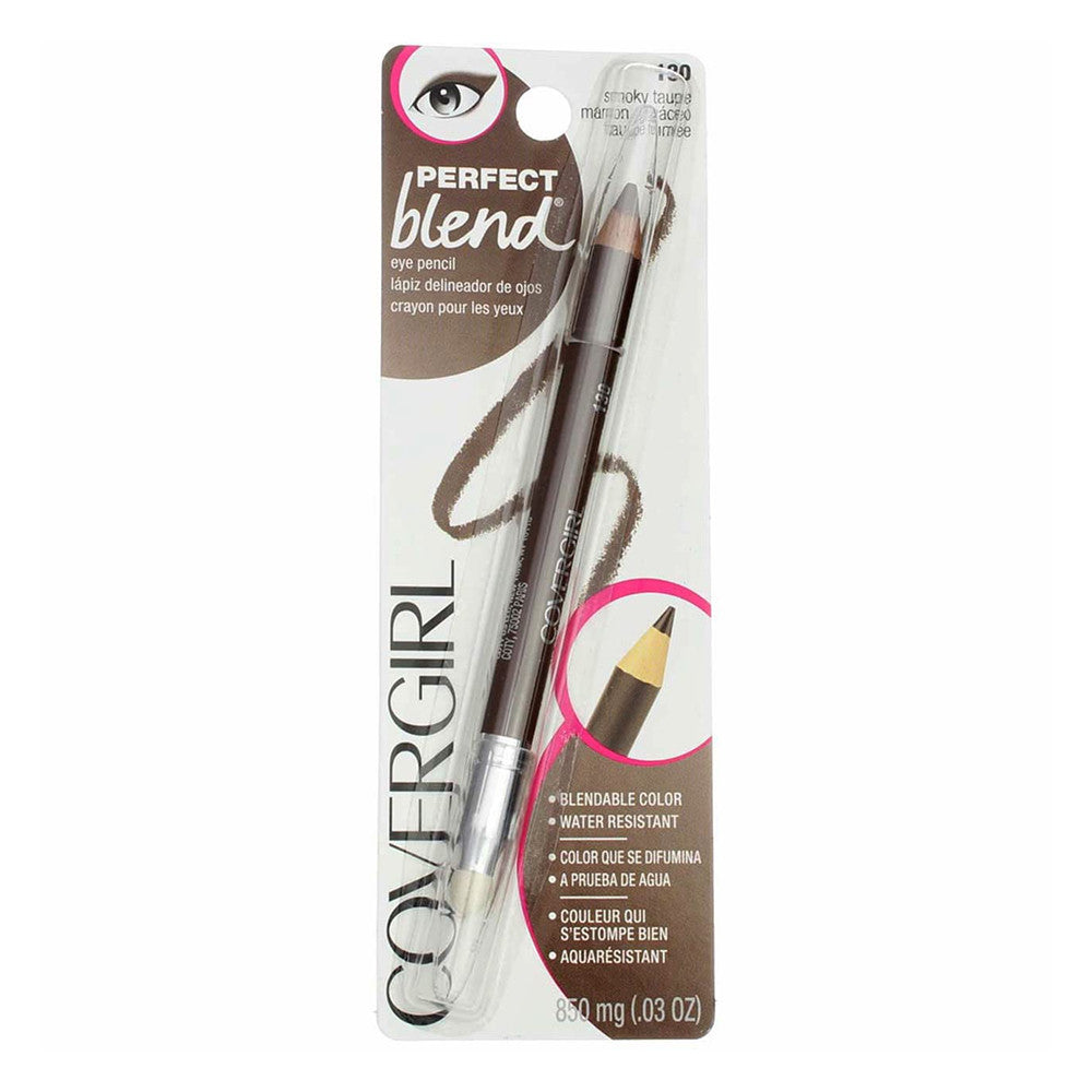 Cover Girl Perfect Blend Eye Pencil, Smoky Taupe, Warm Shade #130, 0.03 Oz - 1 Ea